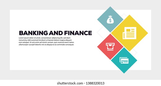 BANKING AND FINANCE BANNER CONCEPT