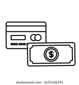 Símbolos de Vector plano del icono de la banca y de las finanzas para la banca del dinero y la inversión