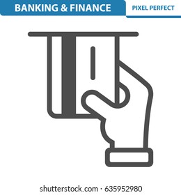 Banking & Finance Icon. Professional, pixel perfect icons optimized for both large and small resolutions. EPS 8 format. 12x size for preview.