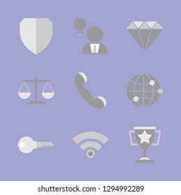 Banking and finance. Icon set.