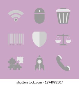 Banking and finance. Icon set.