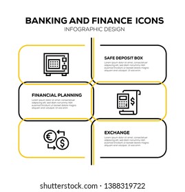 BANKING AND FINANCE ICON SET