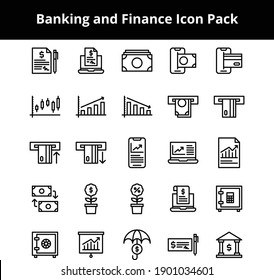 Banking and finance related icons, can be use on you're next project and work beautifully