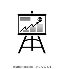 Banking, financial, presentation, balance, currency icon