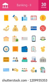 Banking Flat Icons