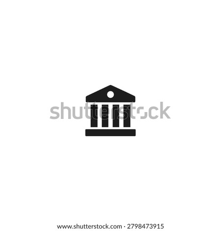 Banking icon flat vector design