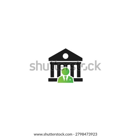 Banking icon flat vector design