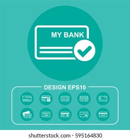 Banking icon illustration isolated vector sign symbol