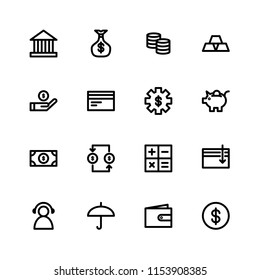 Banking Icon Set