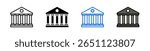 Banking Icon Set Multiple Style Collection