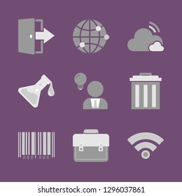 Banking icon set. Vector format.