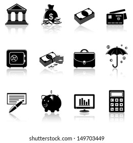 Banking icons