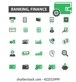 iconos bancarios
