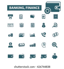 iconos bancarios
