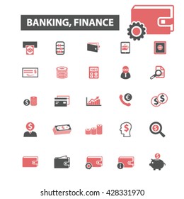 iconos bancarios
