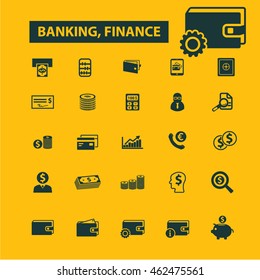 banking icons