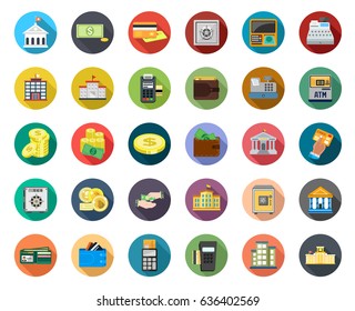 Banking icons
