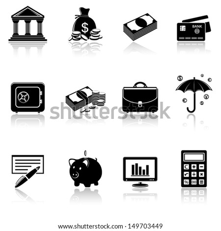 Banking icons