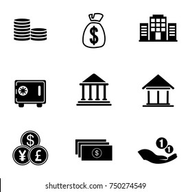 banking Icons set