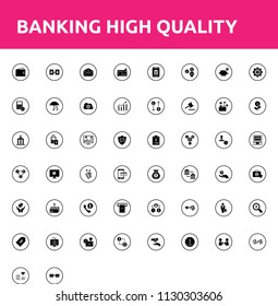 Banking icons and vectors