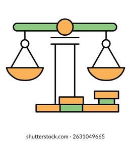 Banking Law vector Icon design Representing Legal Compliance Standards