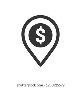 Banking location icon