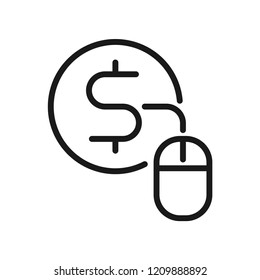 Banking online. Simple flat design. Isolate on white background.