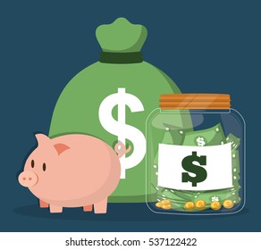 banking related icons image vector illustration design 