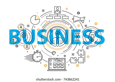 Banking service and finance concept illustration