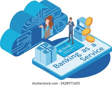 Banking as a service image illustration