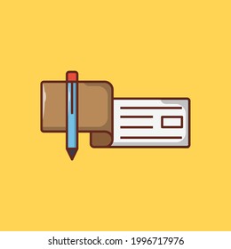 banking vector flat colour icon