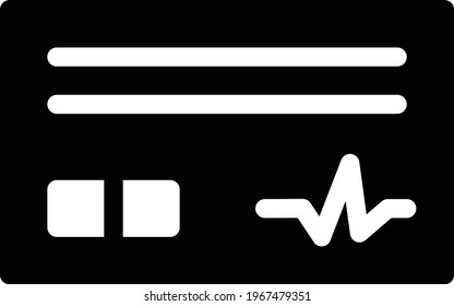 banking vector glyph flat icon