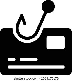 icono plano de glifos vectoriales bancarios