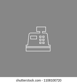 Banking White Icon