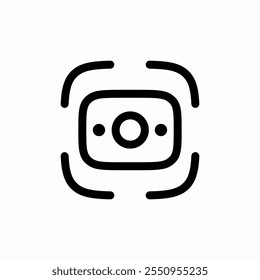 banknote counterfeit detecting icon sign vector