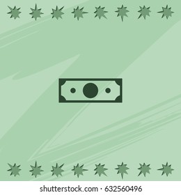 Banknote icon.