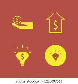banknote icon. banknote vector icons set money hand, money ideas and dollar