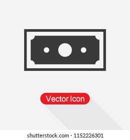 Banknote Icon Vector Illustration Eps10