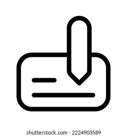 Banknote Icon Vector Symbol Design Illustration