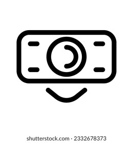 Banknote Icon Vector Symbol Design Illustration