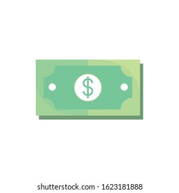 banknote money business commerce shopping vector illustration