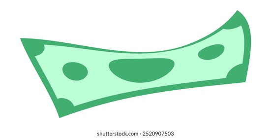 banknote money dollar icon, flying money bill, paper dollar currency, cash money