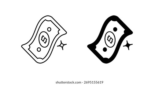 Ícone do conjunto de notas com fundo branco ilustração de stock de vetor