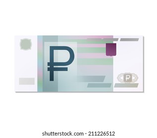 banknote of thousand rubles