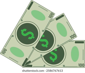 banknote vector dollar money icon symbol usa.