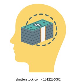 
Banknotes, business minded Color Isolated Vector icon which can be easily modified

