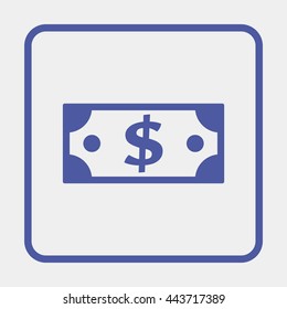 Banknotes icon.