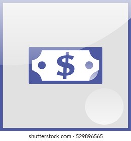 Banknotes icon.
