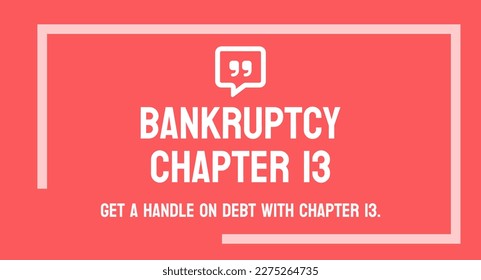 Bankruptcy Chapter 13: US legal procedure allowing debt repayment with income-based plan.
