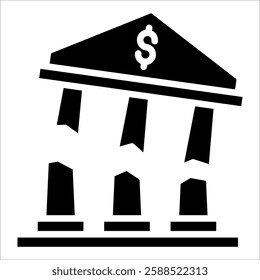 Bankruptcy Icon Element For Design